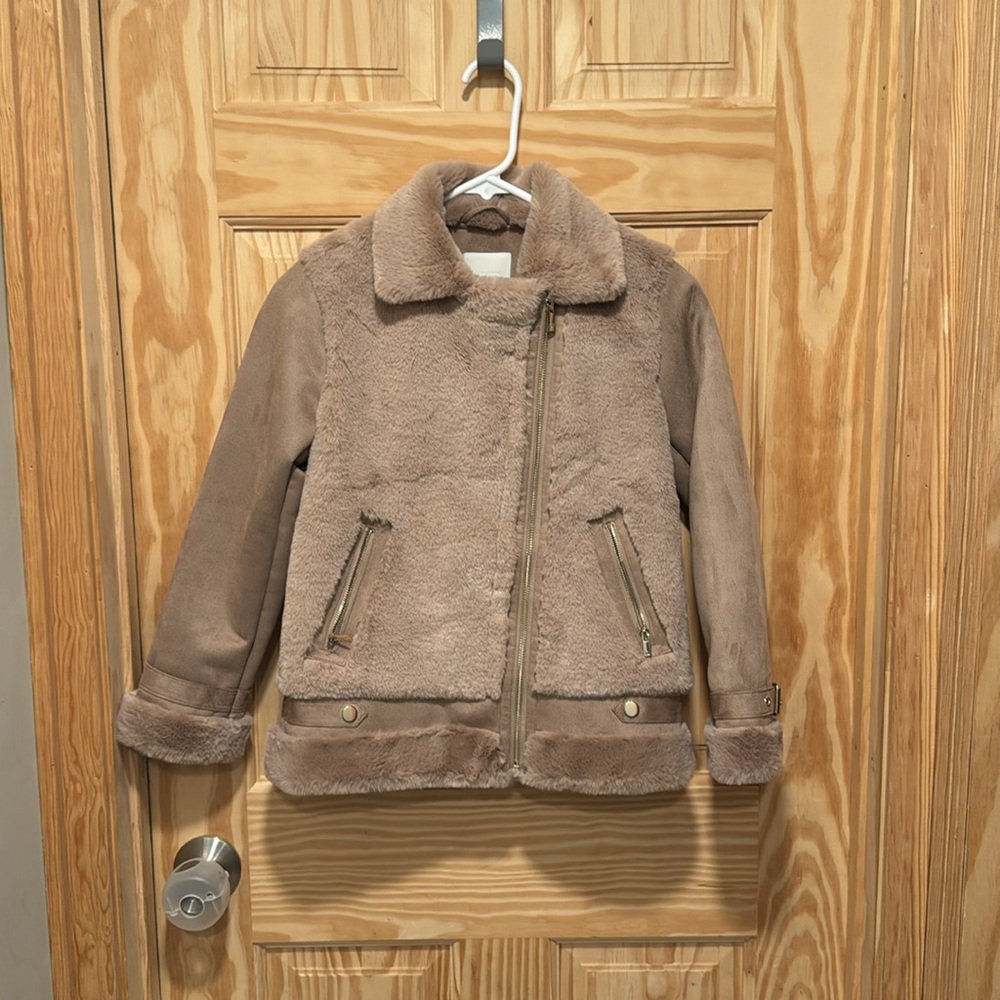 ASOS River Island Faux Fur Shearling Jacket